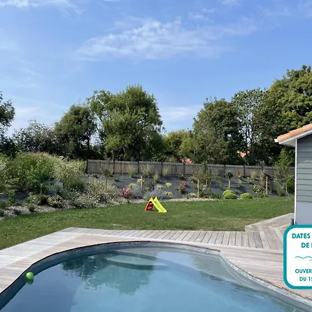 Maison Avec Piscine Pour 8 Adultes - 2 Enfants 度假居 波尔尼克