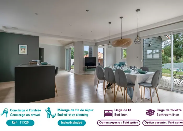 Maison Avec Piscine Pour 8 Adultes - 2 Enfants Pornic